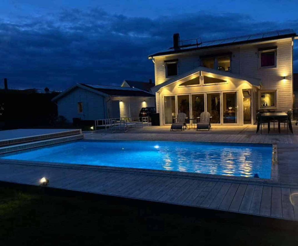 Bygga pool i Östergötland