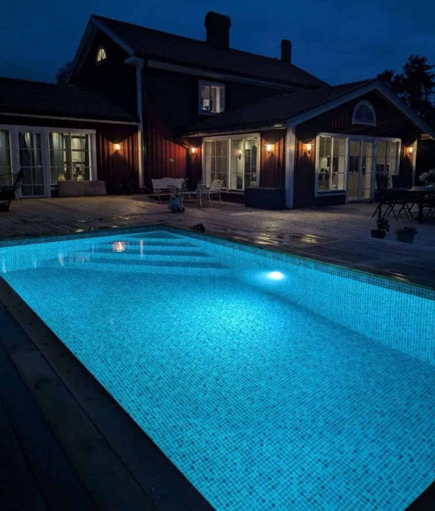 Bygga pool i Östergötland